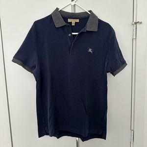 Men’s Burberry Polo in Navy Size XL
